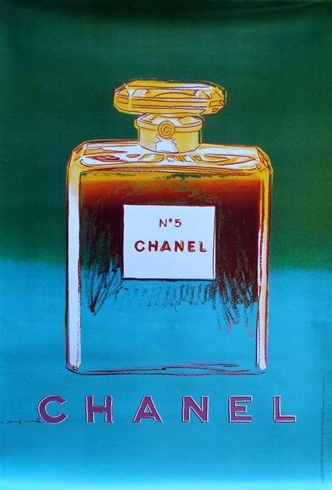 andy warhol chanel no 5 poster|Chanel 5 Andy Warhol.